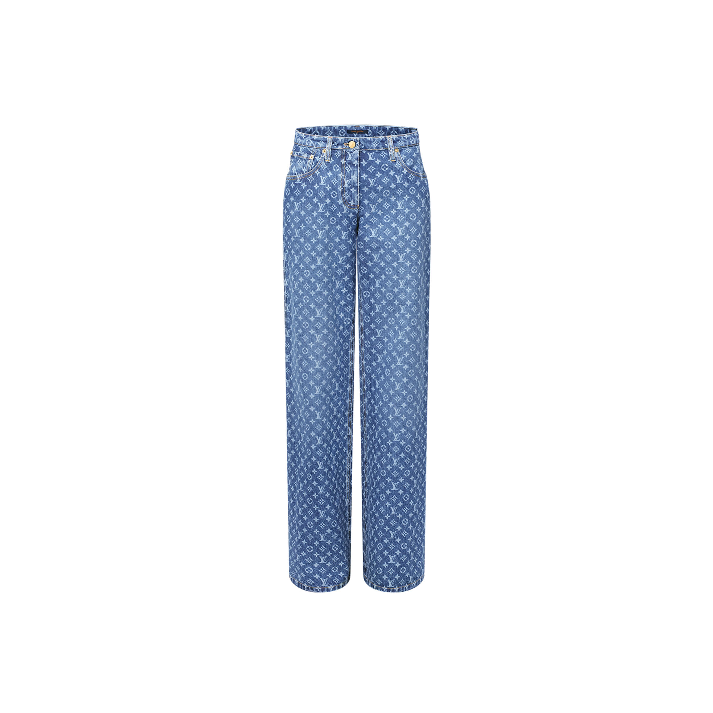 l0vis Vvtt0n monogram flared jeans 1ahenq